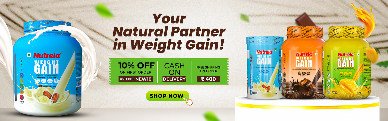 Patanjali Nutrela Weight Gain