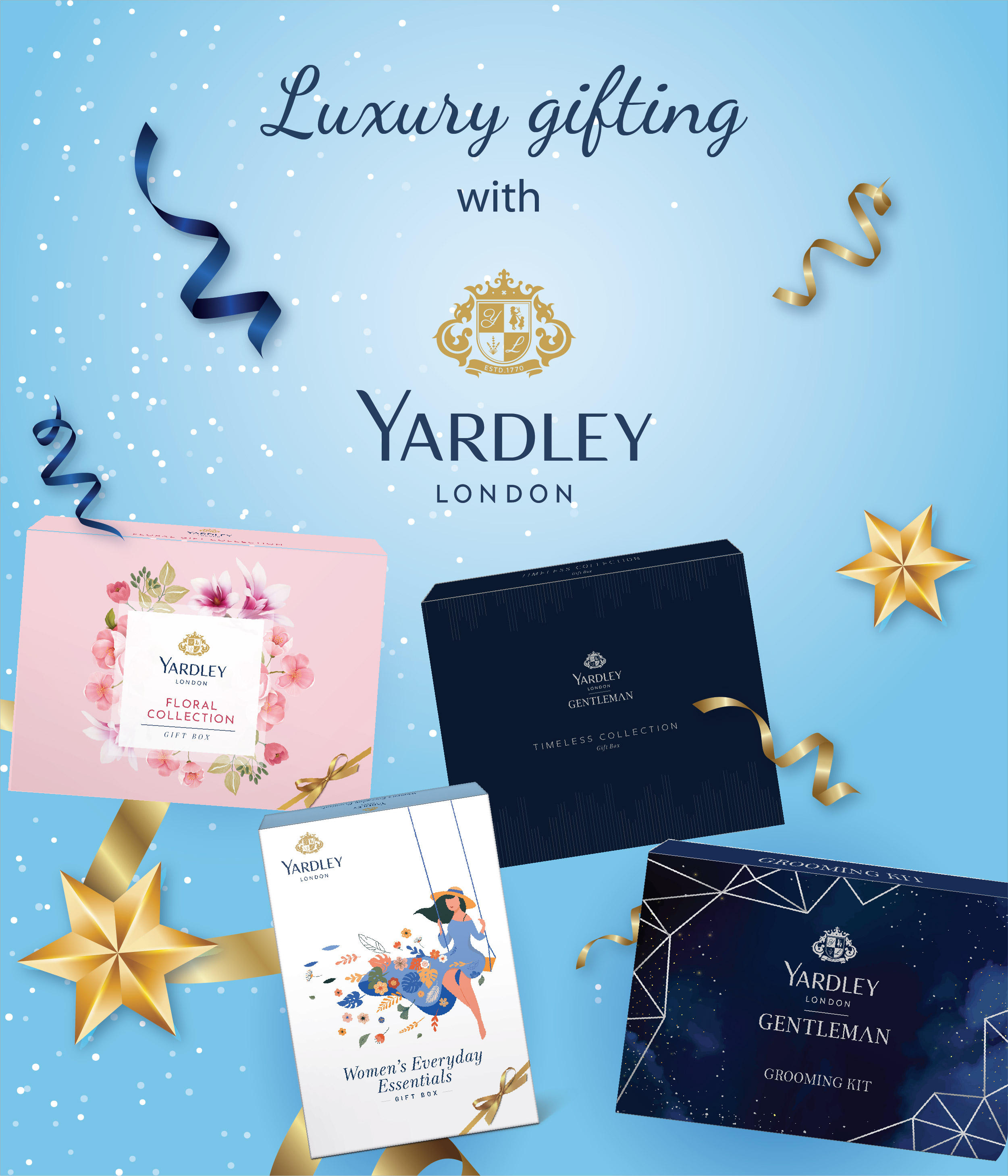 Buy Yardley London Gift Pack - English Lavender, Talc, Body Spray, Soap &  Perfume, For Women Online at Best Price of Rs 520 - bigbasket