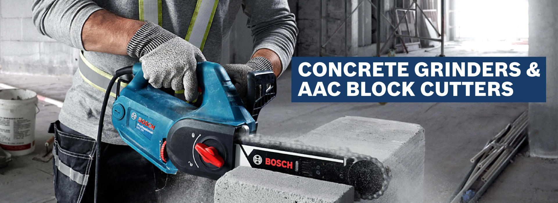 Concerete Grinders & AAC Block Cutters
