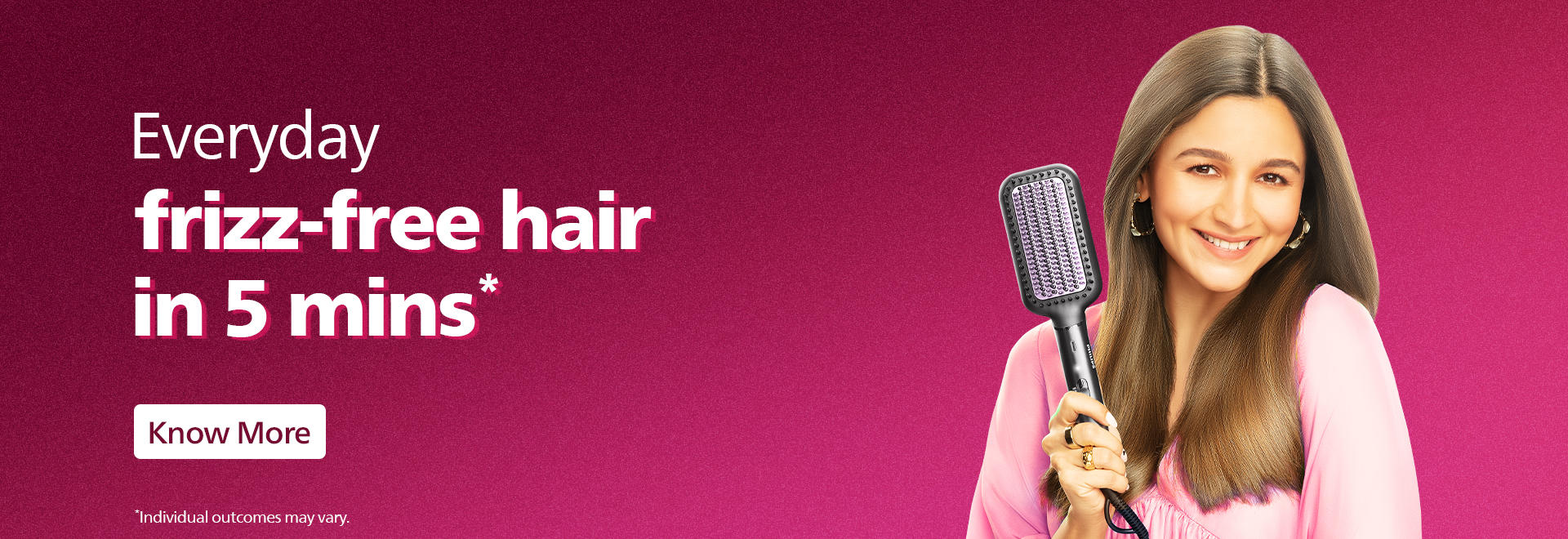 Hair Straightening Brush for Women