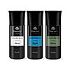 Gentleman Range Deo Body Spray Tripack (Classic + Urbane + Royale) for Men, 150ml Each (Pack of 3)