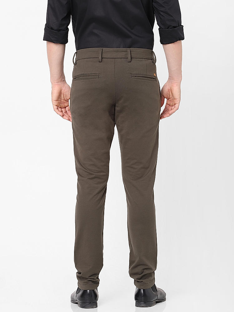 Buy Dark Green Pant for Men Online at Celio