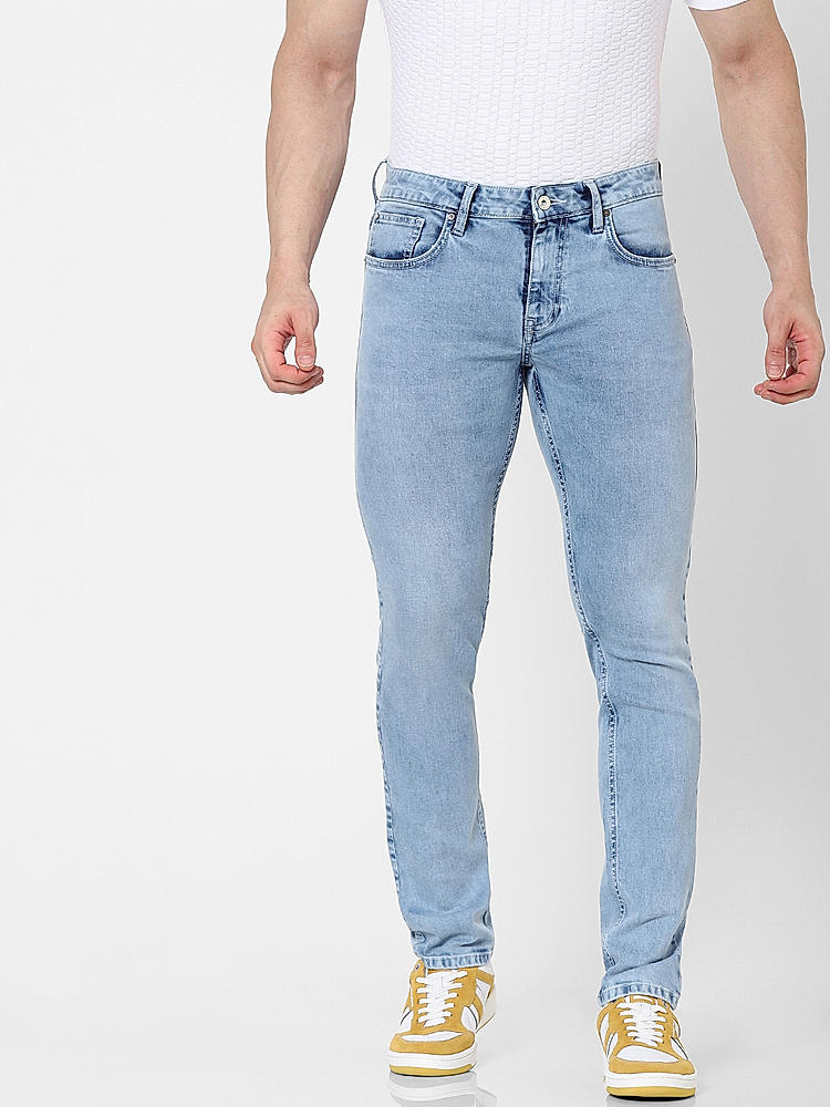 Buy Blue Slim Fit Jeans for Men Online at Celio