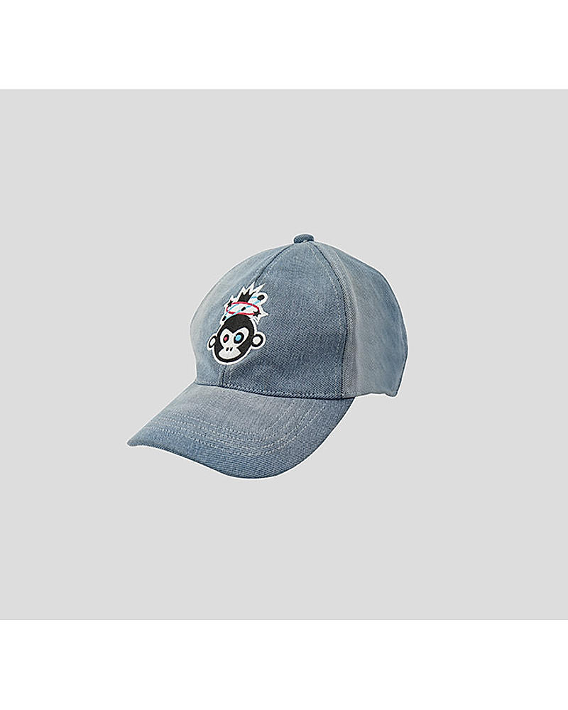 Bira 91 Patch Men & Women Embroidered Blue Cap