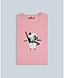 Girl Boss Slogan T-shirt - Light Pink