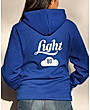 Light Monkey Front Floating Hoodie