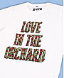 T Shirt - Love in the Orchard White
