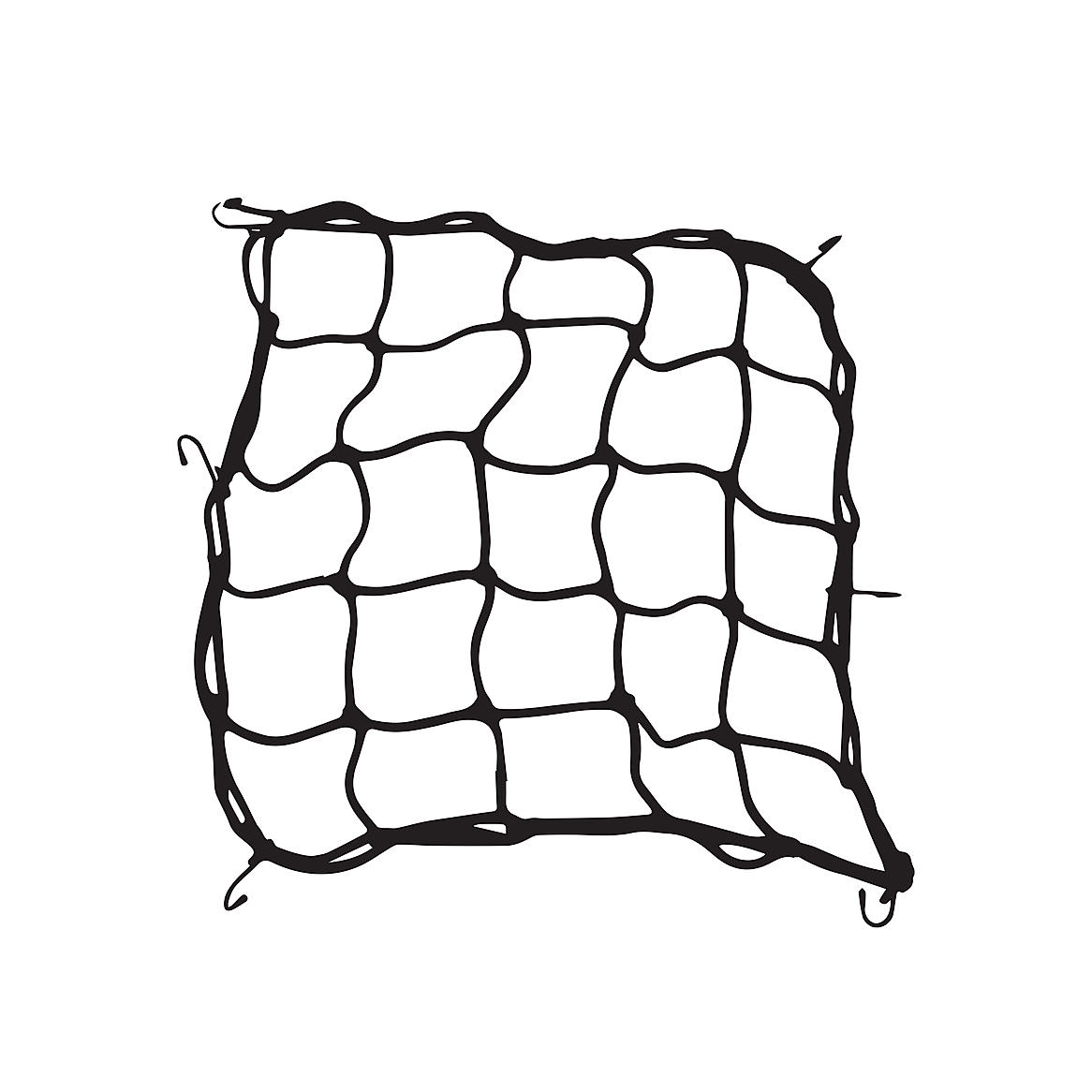 Cargo Net (38X38Cm) - 1Pc - Black