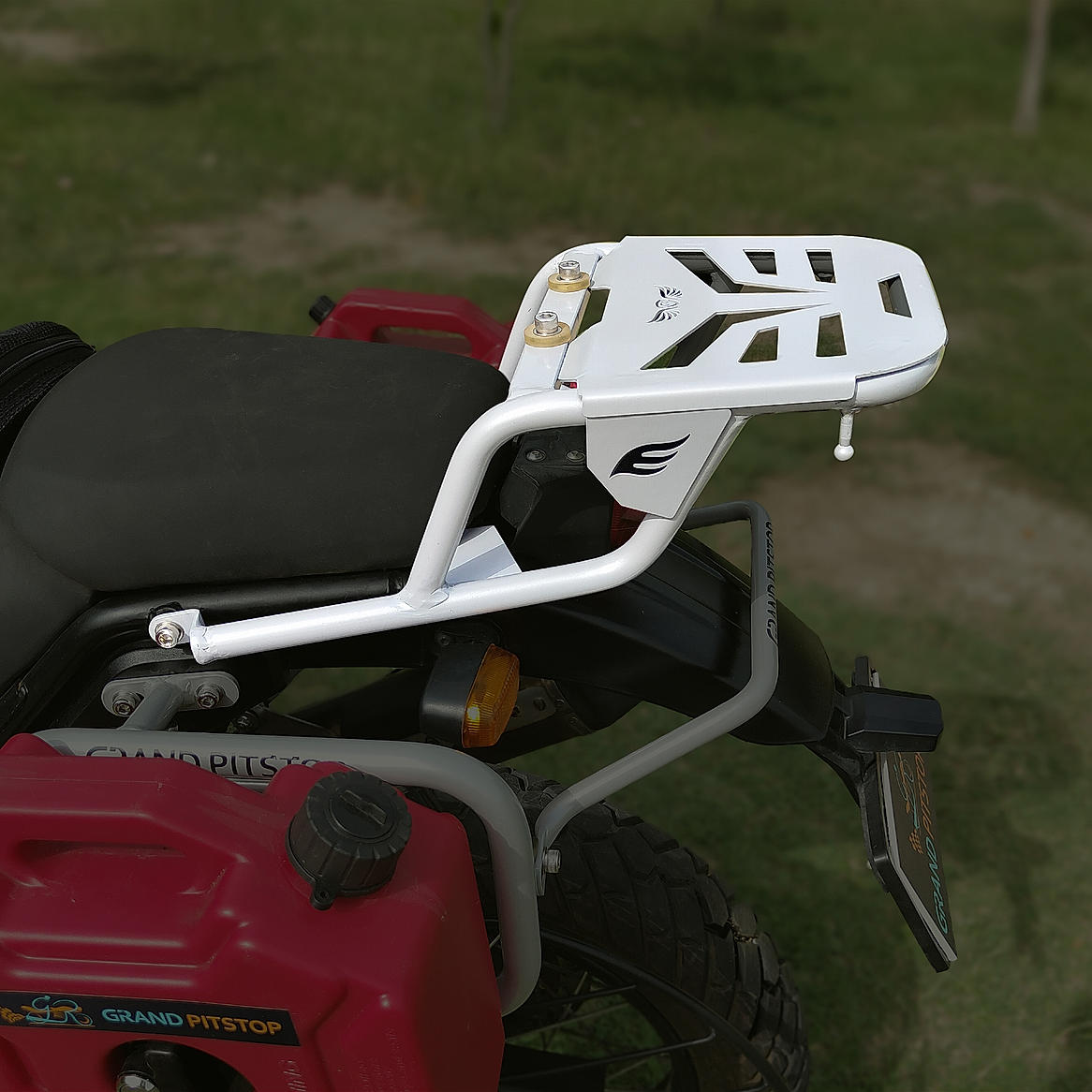 Royal enfield backrest online deals