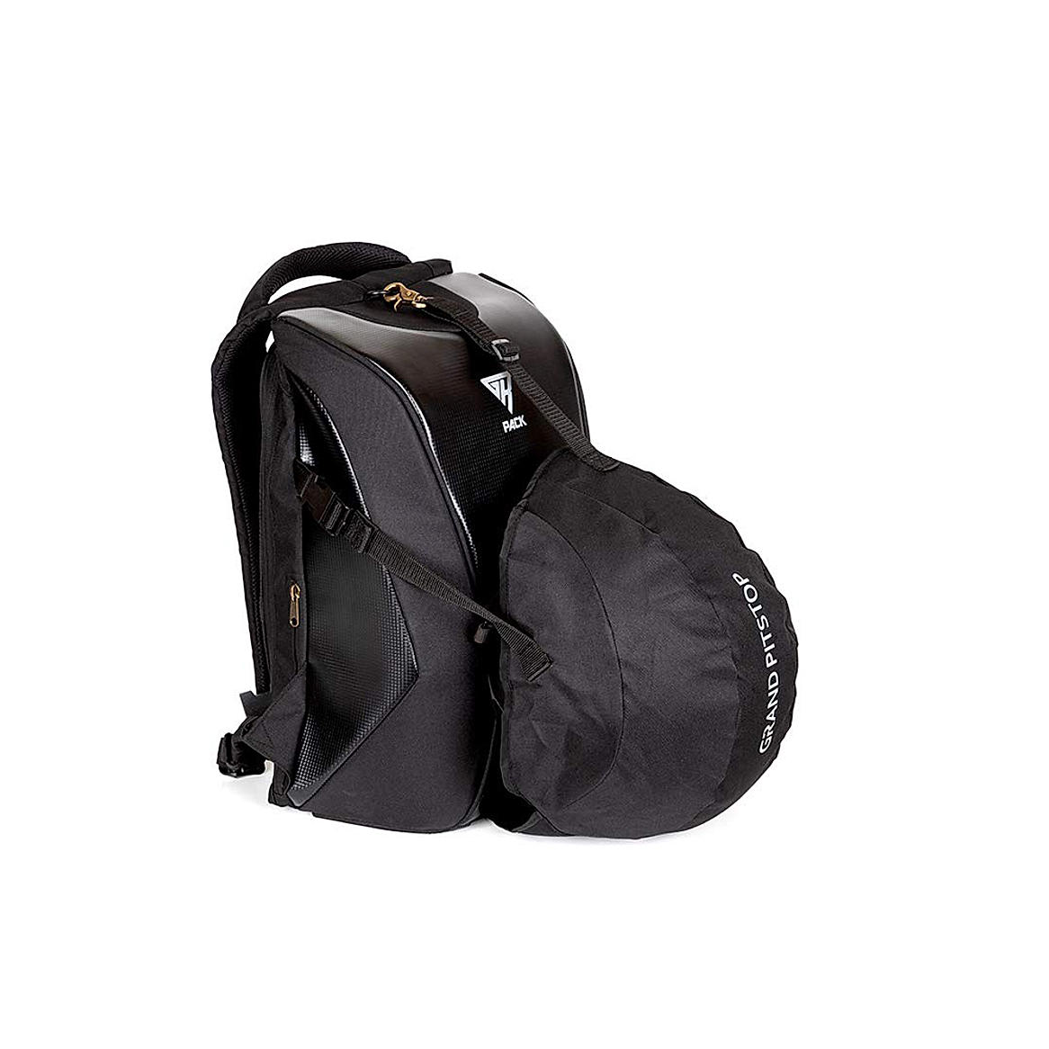 GR Pack Anti Theft Backpack for Bikers (Carbon)
