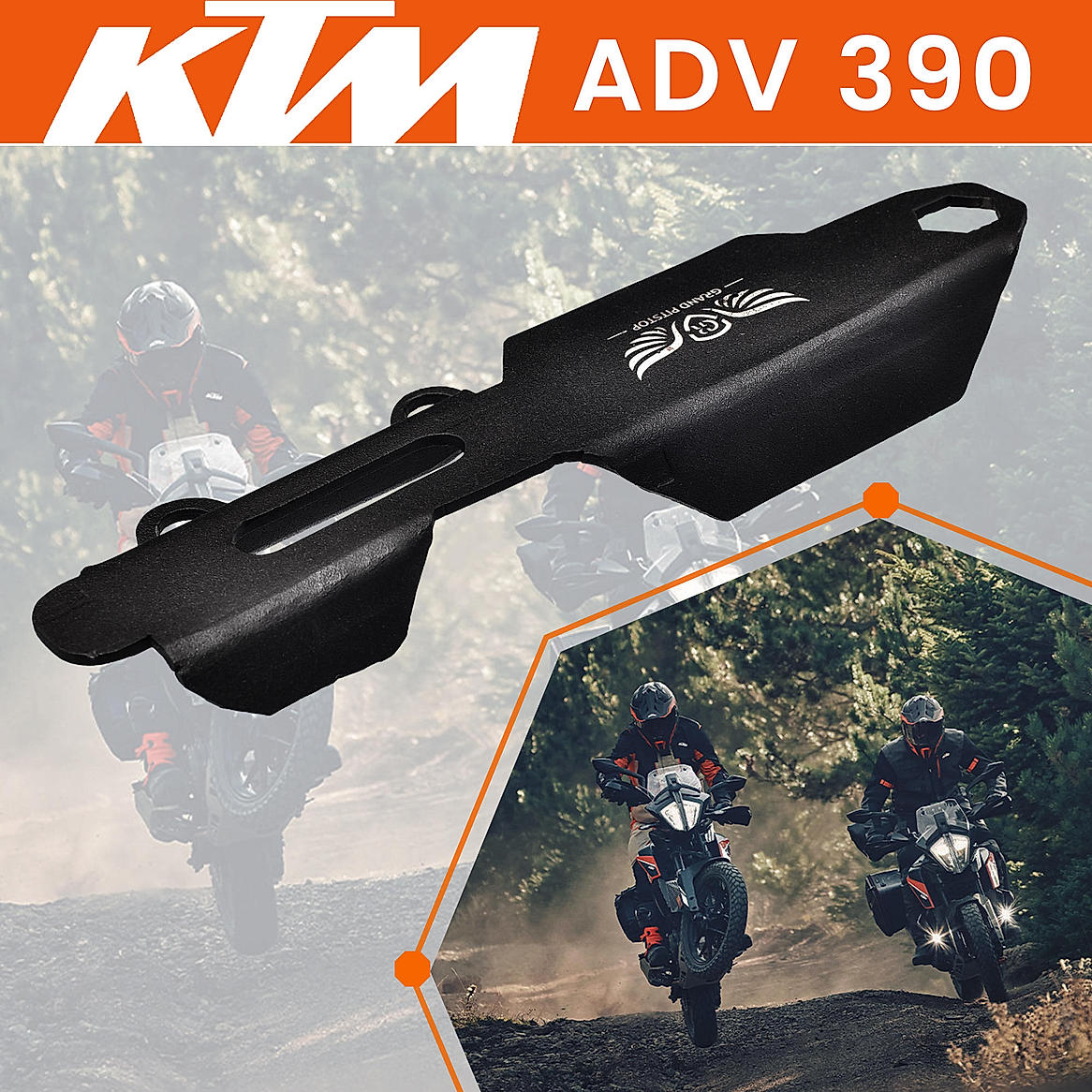 Master Cylinder Cap for KTM ADVENTURE 390 X Black