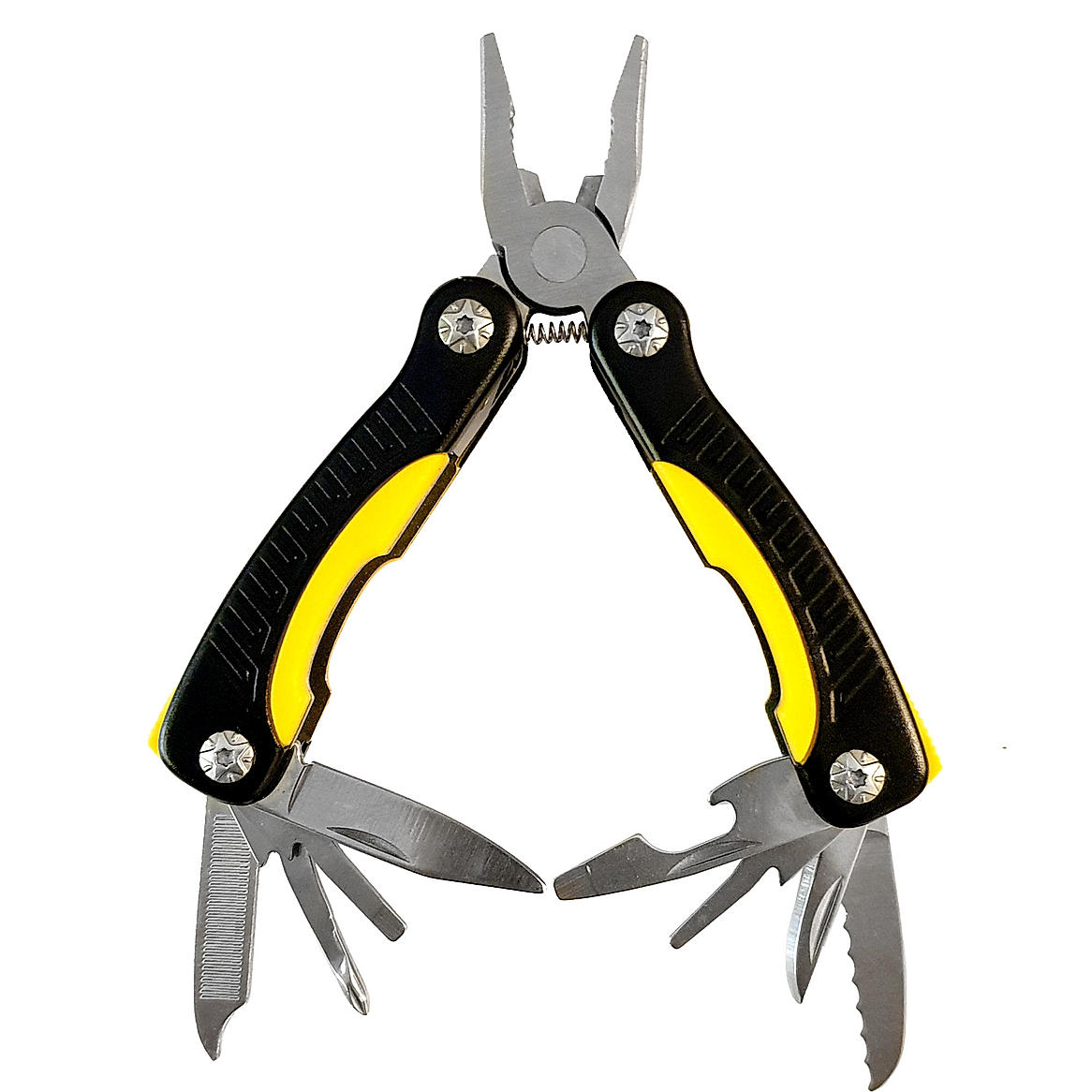 Premium Stainless Steel Multipurpose Plier - Black + Yellow