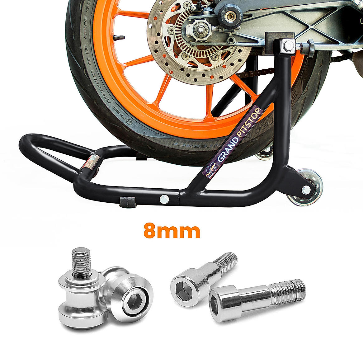 Paddock Dismantlable Black & 8 mm Bobbins  Dual Cap