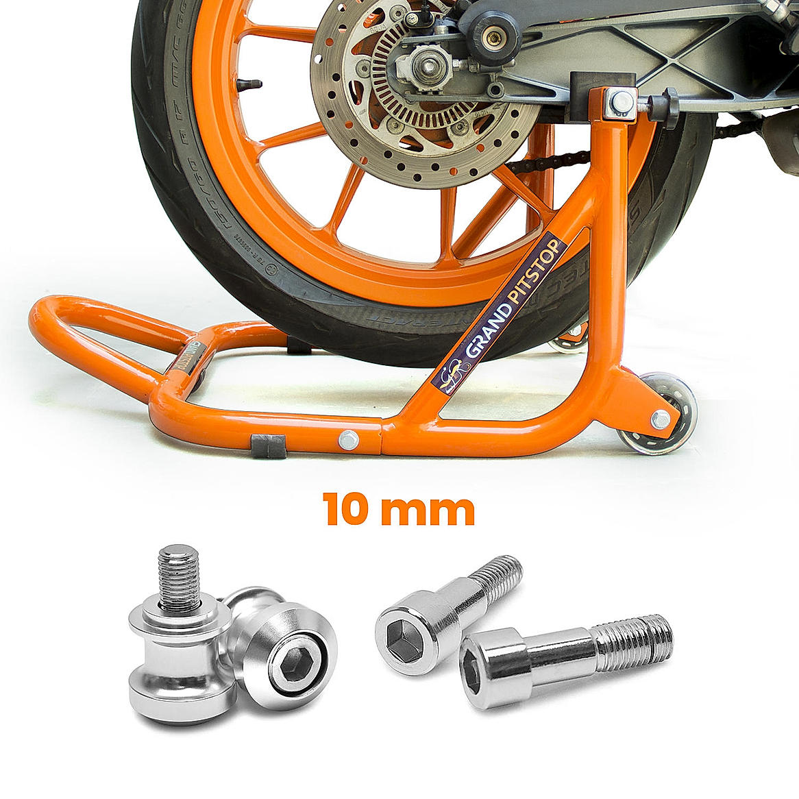 Paddock Dismantlable Orange & 10 mm Bobbins  Dual Cap