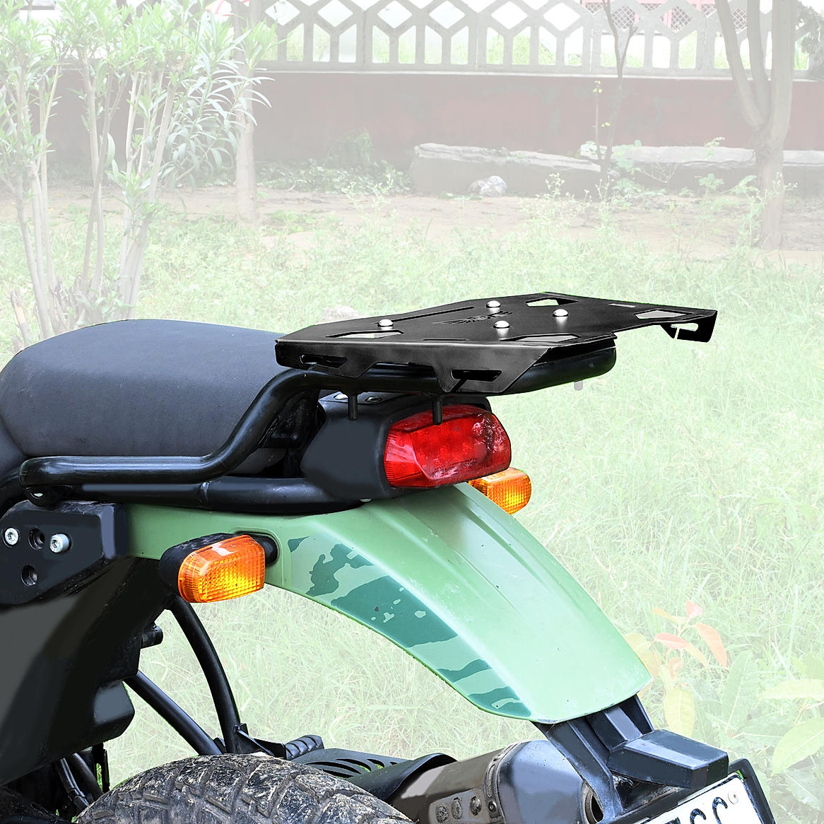 Top Rack Plate For Royal Enfield Himalayan - BS6 Model (2020-2021) - Black