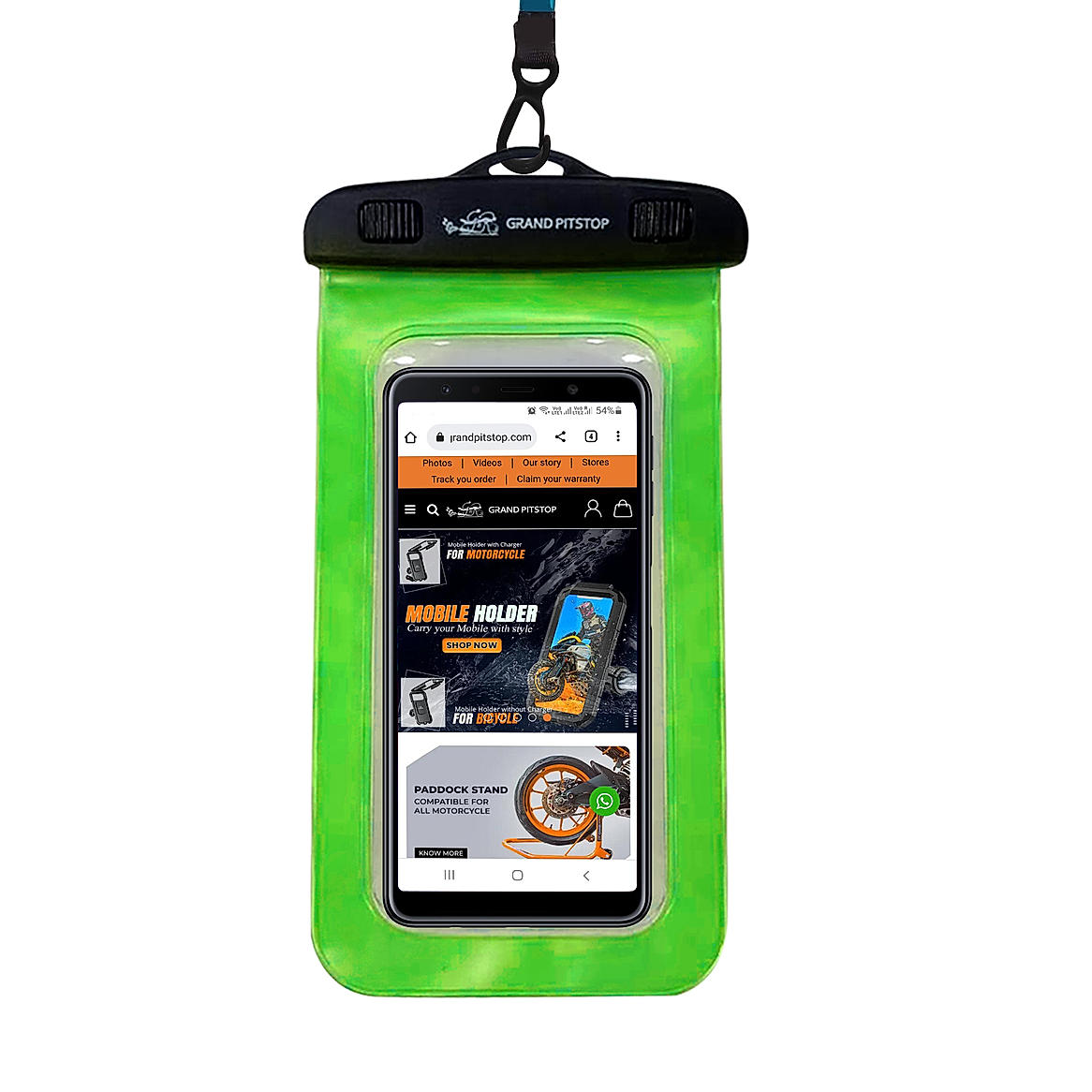 Waterproof mobile bag outlet