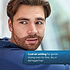 Men's Air Styler  - |  Salon like Hair Styling Everyday | Argan Oil Infused Brush & Concentrator | BHA301/10