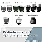 All in One Trimmer  - |  11 in 1 for Face, Head and Body | 75 Mins Run Time with Quick Charge | MG3760/33
