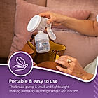 Avent Manual Breast Pump- | Soft cushion adapts to all sizes | Combines suction and Nipple stimulation | SCF430/10