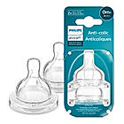 Avent Anti Colic Teat for Newborn Babies | Flow 1 | Pack of 2 | BPA Free | SCY761/02