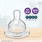 Avent Anti Colic Teat for Babies aged 6 months and above | Flow 4 | Pack of 2 | BPA Free | SCY764/02