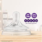 Avent Natural Response Teat for Babies Aged 3 months and above | Flow 4 | Pack of 2 | BPA Free | SCY964/02
