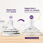 Avent Natural Response Teat for Babies Aged 3 months and above | Flow 4 | Pack of 2 | BPA Free | SCY964/02