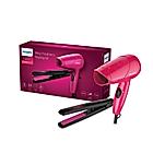 Miss Fresher's Straightener&Dryer Combo Kit- | For Everyday MultiStyling  | 1000 Watts |  HP8643/46