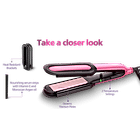 NourishCare- India’s First Hair Straightener designed for No Heat Damage I Uniquely designed NourishCare & SilkProtectCare for Styling with heat protection | BHS522/00