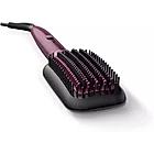 Hair Straightening Brush-with Silk Protect Technology I Naturally Straight hair in 5 Mins I  BHH730/00 | With 6 Month Warranty Just For Employees*