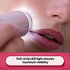 Facial Hair Remover - | Wide Hypoallergenic Head for Gentle Experience at Home | Full Circle LED Light | BRR454/00