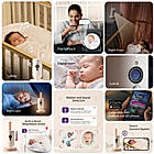 Connected Baby Monitoring Camera- | Monitor and Talk to your Baby | Soothing Sounds Button and Temperature Sensor | SCD641/00