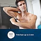 PHILIPS-|  Bg1025/15 Showerproof Battery Powered Body Groomer For Men, Safe For All Body Areas, Including Private Parts | With 6 Month Warranty Just For Employees*