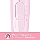 Philips Hair Dryer- | Bhc017/00 Thermoprotect 1200 Watts with Air Concentrator + Diffuser Attachment | Pink | With 6 Month Warranty Just For Employees*