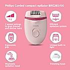 Philips- | Corded Compact Epilator BRE285/00 | Pink | With 6 Month Warranty Just For Employees*