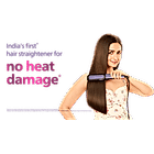 NourishCare- India’s First Hair Straightener designed for No Heat Damage I Uniquely designed NourishCare & SilkProtectCare for Styling with heat protection | BHS503/40