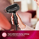 Hair Dryer- Cool Air Setting | Foldable Handle, 3 Flexible Preselected Drying Setting | Compact Design | Travel Friendly | BHC010/10