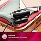 Hair Dryer- Cool Air Setting | Foldable Handle, 3 Flexible Preselected Drying Setting | Compact Design | Travel Friendly | BHC010/10