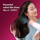 Hair Dryer - | Powerful drying with less heat I 1600 W I Men and Women I Cool Shot | ThermoProtect Care I Travel friendly BHD308/30