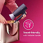 Hair Dryer- Powerful Drying with Less Heat I Advanced Ionic Care for smooth and Shiny Salon Like Looks , 1600 W I Men and Women , Cool Shot , ThermoProtect Care , Travel friendly BHD318/00