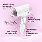 Hair Dryer- Thermoprotect Technology | On The Go Dryer | 3 Heat & Speed Settings | Quick, Gentle Drying for Shiny Hair | HP8120/00