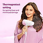 Hair Dryer- Thermoprotect Technology | On The Go Dryer | 3 Heat & Speed Settings | Quick, Gentle Drying for Shiny Hair | HP8120/00