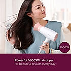 Hair Dryer - | Powerful drying with less heat I 1600 W I Men and Women I Cool Shot | ThermoProtect Care I Travel friendly BHD308/30 | With 6 Month Warranty Just For Employees*
