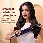 2 in 1 Airstyler | Volumizer + Blow Dryer Brush + Multi-Styler | 3X Volume & 50% Less Hair Breakage | 2 attachments for Straight and Wavy Looks | Argan Oil Infused plates & 4X more Ionic Care for Shinier, Frizz Free Hair | BHA531/10