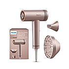 Hair Dryer with ThermoShield Advanced Technology | Ion Function |  Brushless DC Motor | Scalp Care | 1400 W | Rose Champagne | BHD837/10
