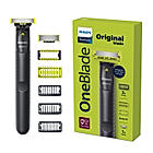 OneBlade- | Hybrid Trimmer, Shaver and Body Groomer with Dual Protection Technology | No Nicks and Cuts as Blade Never Touches Skin I QP1624/10