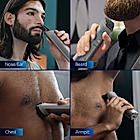 Body Trimmer- for Men Skin Safe Grooming for Private Parts I 13 in 1 for Head To Toe Grooming , Twin Trim All Metal Steel Blades , 120 min Runtime , Beard Sense Technology MG5930/65