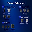 Body Trimmer- for Men Skin Safe Grooming for Private Parts I 13 in 1 for Head To Toe Grooming , Twin Trim All Metal Steel Blades , 120 min Runtime , Beard Sense Technology MG5930/65