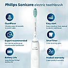 Sonicare Electric Toothbrush - | No 1 Dentist Recommended Sonic Toothbrush | Ideal for Sensitive Gums | HX3641/11