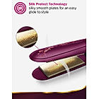 Hair Straightener - | Kerashine Titanium Wide Plate | Silkprotect Technology | BHS738/00 | With 6 Month Warranty Just For Employees*